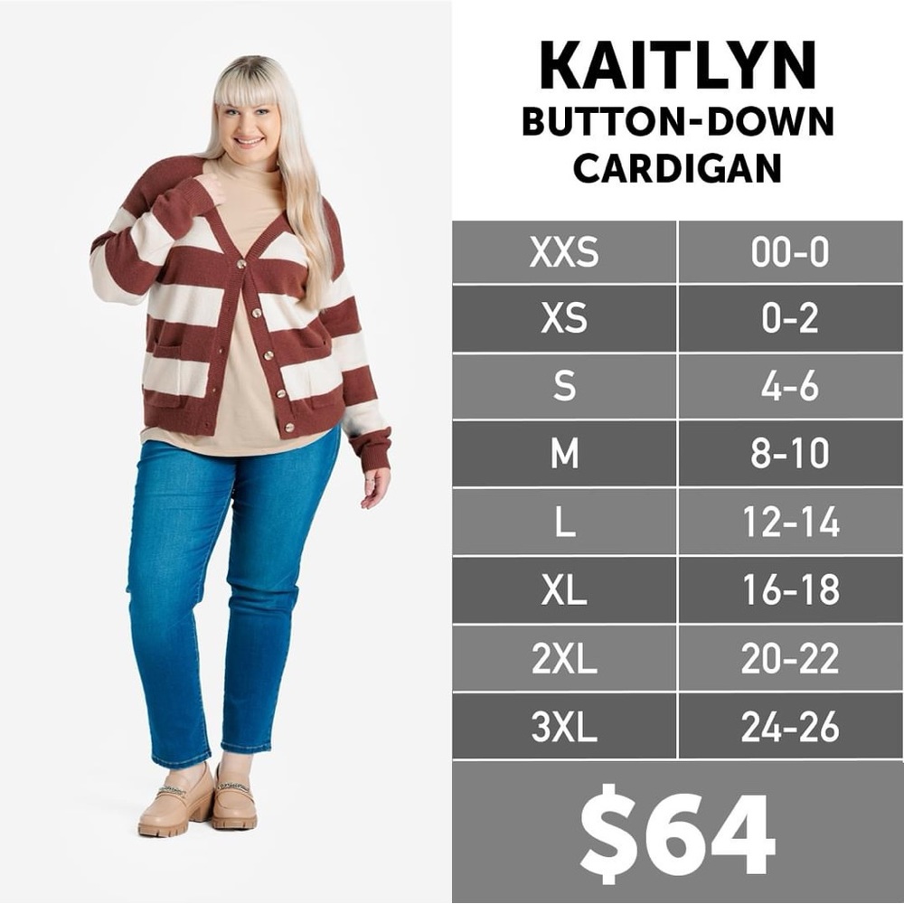 Lularoe Kaitlyn button down Cardigan - soft size xl great Gift 🎁